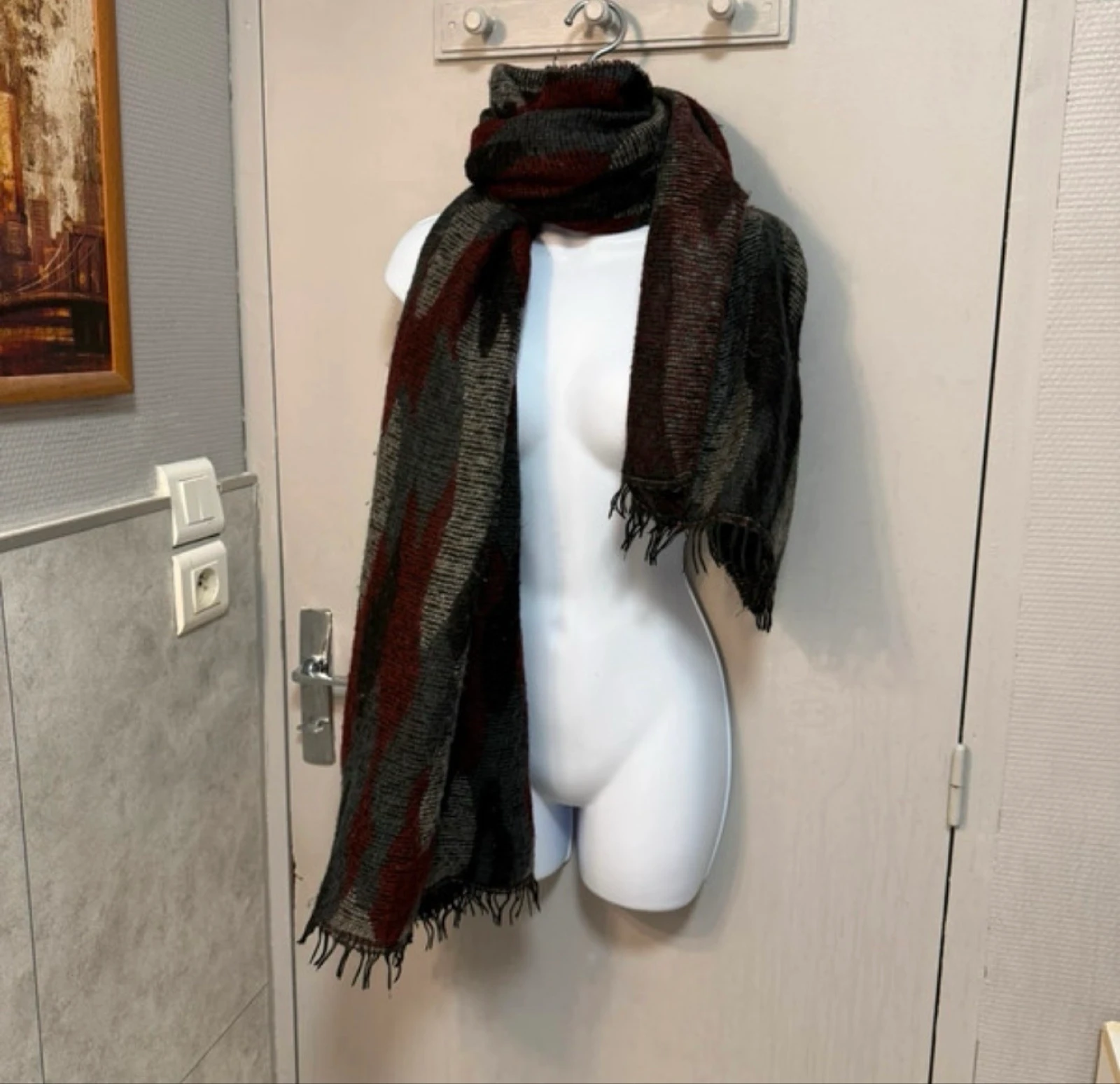 Camouflage Pattern Scarf – photo 5